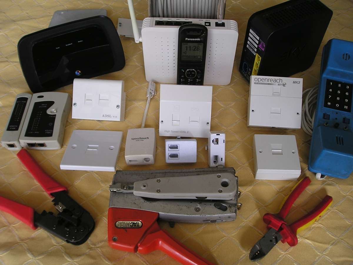Telecom display repairs